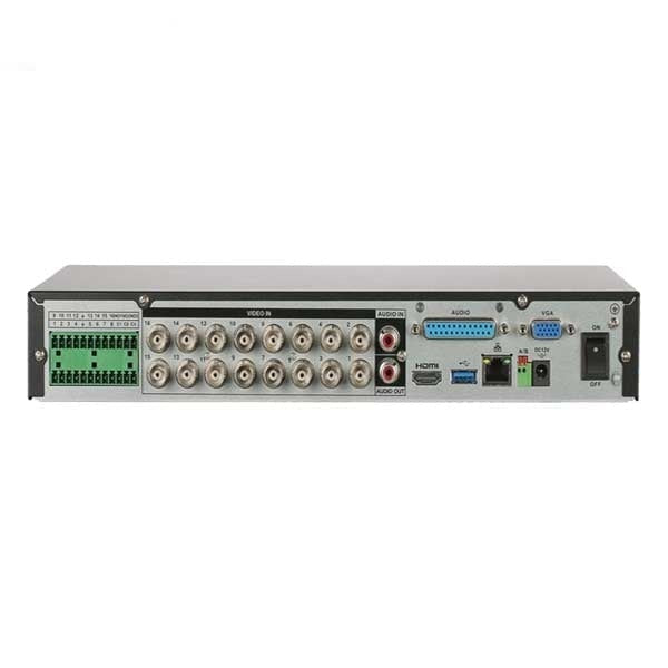 Dahua / HDCVI DVR / 16 Channels / Analytics+ / Mini 1U / Penta-brid / 6MP / 1080p / No HDD / X51C3E