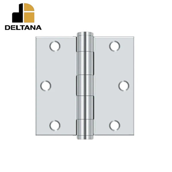 Deltana - 3-1/2" x 3-1/2" Square Hinge - Heavy Duty - Optional Finish
