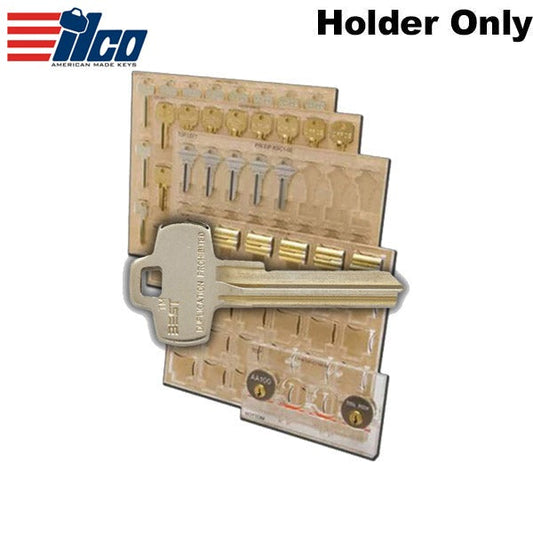 Ilco - XP-KH16 - Engrave-It - Best "Patented" 6-7 Pin Thick Style Key Holder - Holds 12 - for Engrave-It XP Machine