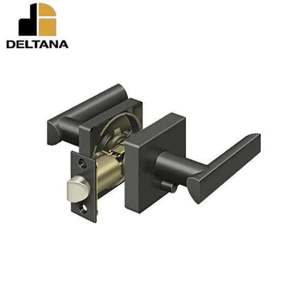 Deltana - Livingston Lever Privacy Left Handed - Optional Finish