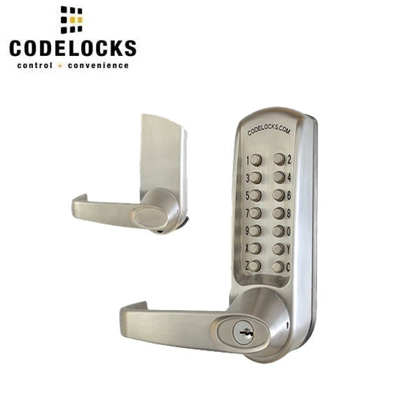 CodeLocks - CL610 - Mechanical Lock - Heavy Duty - Optional Backset - Tubular Latchbolt - Optional Cylinder Prep - Optional Finish - Grade 2