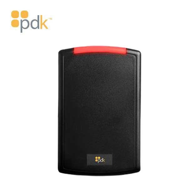PDK - RED High Security Single Gang Reader - Desfire EV2 - 16V DC (13.56 MHz + Prox)