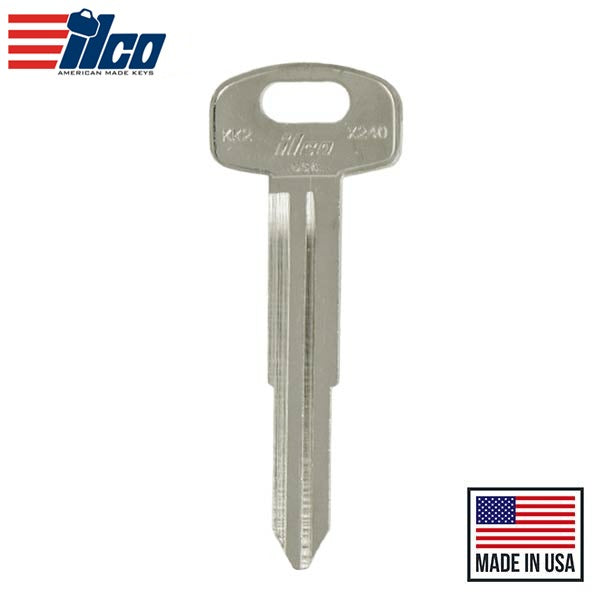 Ilco - 1995-2004 KIA - KK2 - X240 - Metal Head Key