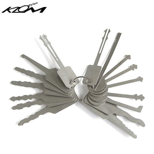 KLOM - Haoshi Warded and Wafer Pick Set - 16 Pieces