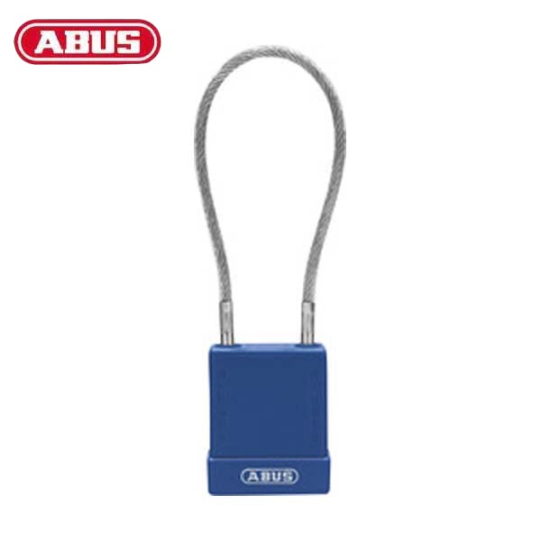 Abus - 764146 - Plastic-Covered Aluminum Core Padlock 76/40Cab 8" - Optional Keying - Optional Finish