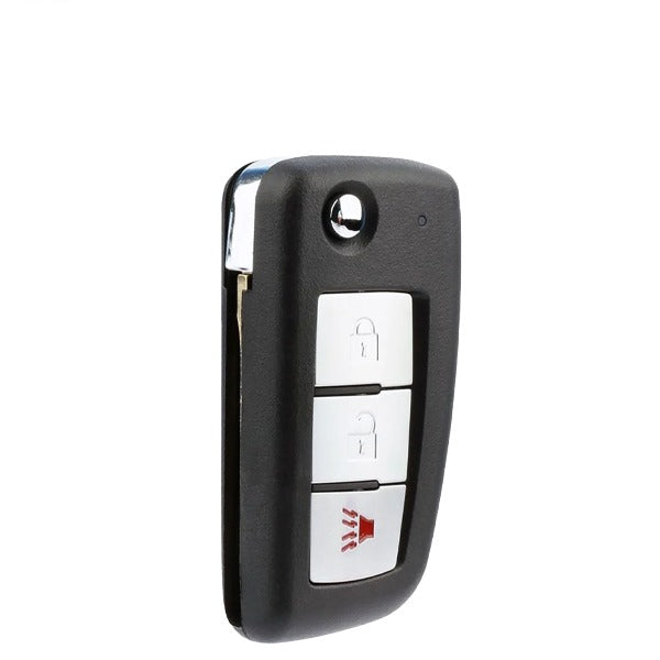 2002-2017 Nissan Infiniti / 4-Button Remote Flip Key / KBRASTU15 (AFTERMARKET)