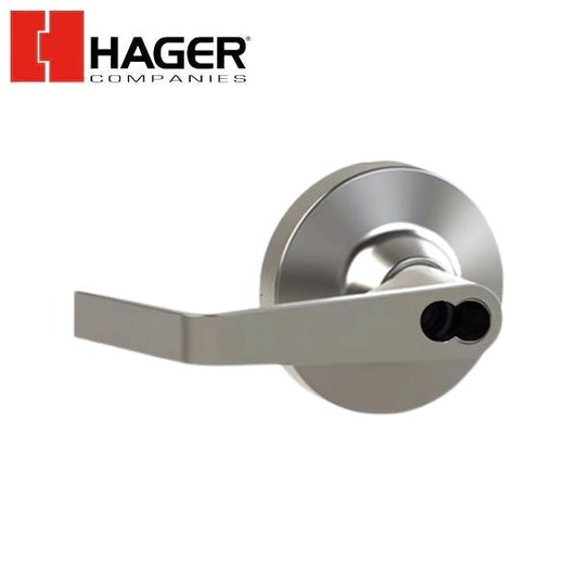 Hager - 47KE - 4700 Series - Exit Trim - Withnell Lever - SFIC Prep - Aluminum Finish