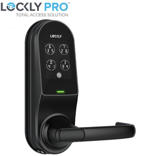 Lockly Guard- DUO 679D - Dual Locking Interconnected Smart Lock - Fingerprint Reader - Wi-Fi-Bluetooth App Controlled - Touchscreen Keypad - Key Override - Mifare RFID - Optional Finish