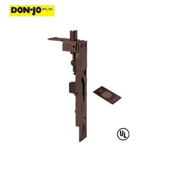 Don-Jo - 1557 - Flush Bolt - 6-3/4" Length - 1" Width - Optional Finish