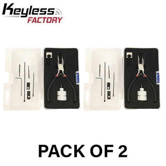 2 x KeylessFactory - Honda / Acura Ignition Roll-Pin Removal Kit (Pack of 2)