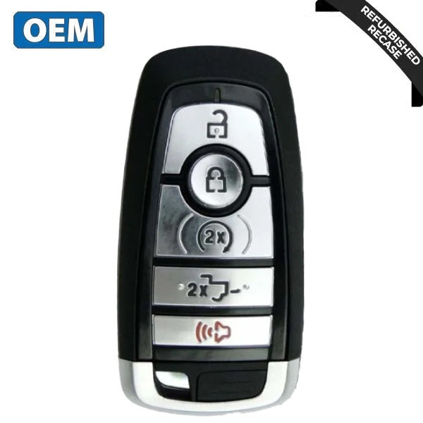2017-2024 Ford F-Series / 5-Button Smart Key / PN: 164-R8166 / M3N-A2C93142600 (OEM Recase)