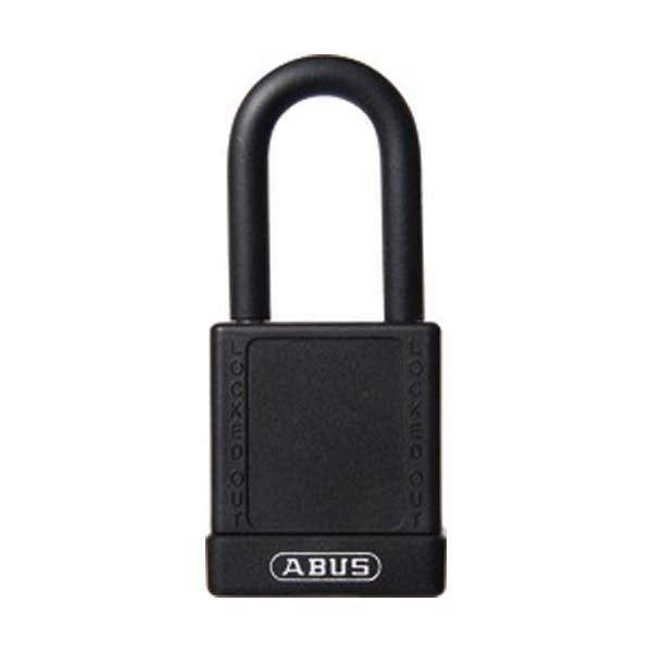 Abus - 19682 - Plastic-Covered Aluminum Core Padlock 74/40 - Optional Keying - Optional Finish - 6 Pack