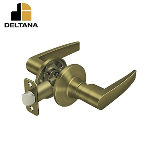 Deltana - Morant Lever Passage - 2-3/8" Backset - 1-3/8" - 2" Door Thickness - Universal Handing - Optional Finish