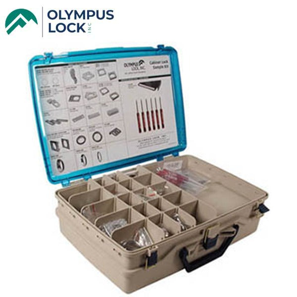 Olympus - SK002 - General Product Line Kit -Two Level Carrying Case With Olympus Lock Samples And Accessories