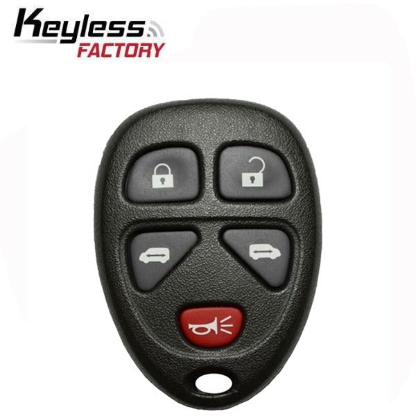 2005-2009 GM / 5-Button Keyless Entry Remote / PN: 15788020 / KOBGT04A (AFTERMARKET)