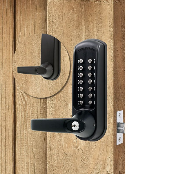 CodeLocks - CL610 - Mechanical Lock - Heavy Duty - Optional Backset - Tubular Latchbolt - Optional Cylinder Prep - Optional Finish - Grade 2