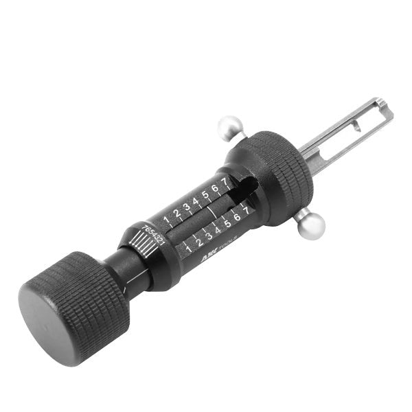 AKK - MUL-7X7 / 2-in-1 / Mul-T - Dimple Lock Residential Pick & Decoder - 7-Pin