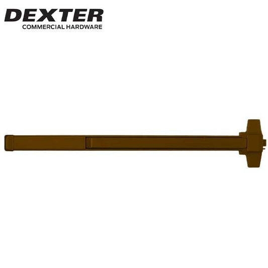 Dexter - ED2000 - Rim Panic Exit Device - Exit Only - 36" - Fire Rated - SP13 Dark Bronze - Reversible - Grade 2