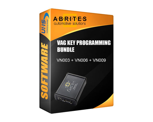 ABRITES - AVDI - VAG KEY Programming Bundle - VN003 + VN006 + VN009 And Adapter Cables