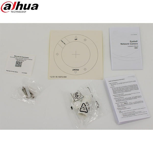Dahua / IP / 4MP / Eyeball Camera / Fixed / 2.8mm Lens / Outdoor / True WDR / IP67 / Night Color 2.0 / ePoE / 5 Year Warranty / DH-N43BJ62