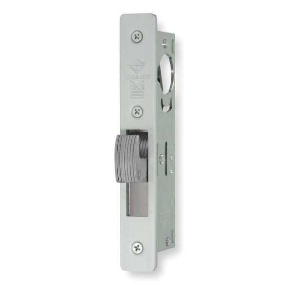 Adams Rite - MS1850S - MS Deadlock - 7/8" Backset - Straight Bolt - 628/US28 - Satin Aluminum Clear Anodized