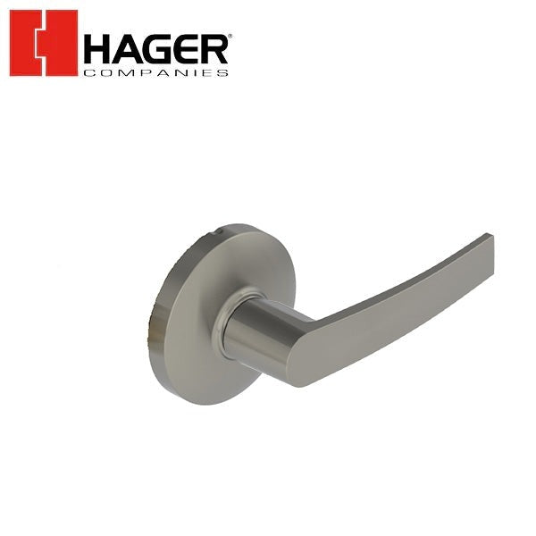 Hager - 3517 - Lever - Single Dummy - Satin Chrome - Optional Lever