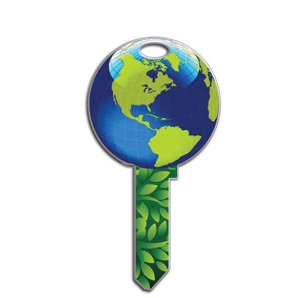 LuckyLine - B127S - Key Shapes - Earth - Schlage - SC1 - 5 Pack