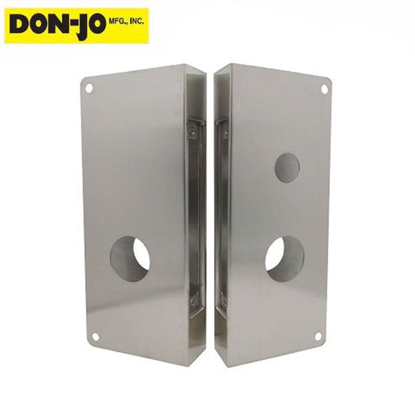Don-Jo - 9080 - Wrap Around - 1-3/4" Door- Right Handed - Silver