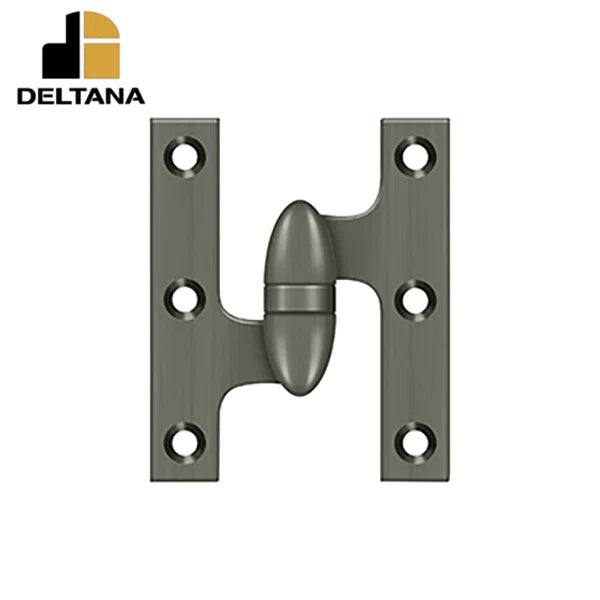 Deltana - 3" x 2-1/2" Hinge - Left Handed - Optional Finish