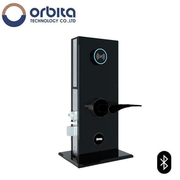 Orbita - S3074SBT - Mortise Hotel Lock - SPLIT Design - Bluetooth & RFID - Optional Lever Style - 6 VDC - Optional Finish - Grade 2