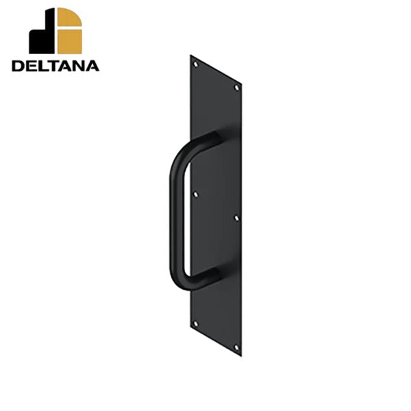Deltana - Pull - Plate w/ Handle 4" x 16" - Stainless Steel - Optional Finish