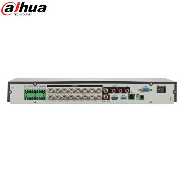 Dahua / HDCVI DVR / 16 Channels / Analytics+/1U / Penta-brid / 8MP / 4k / 4TB HDD / X72A3A4