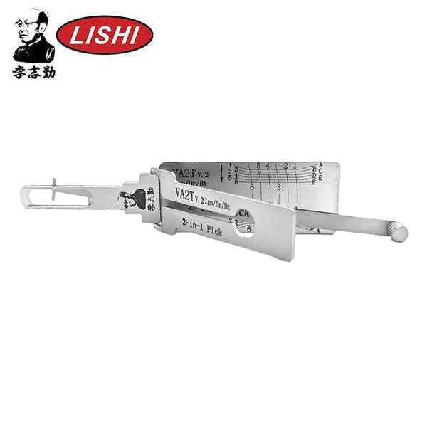 ORIGINAL LISHI - VA2T V2 Citroen / Renault / Peugeot Laser Key / 10-Cut / 2-in-1 Pick & Decoder / AG