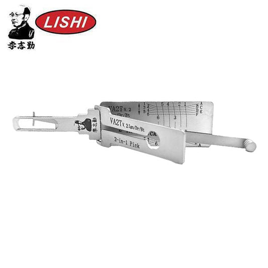 ORIGINAL LISHI - VA2T V2 Citroen / Renault / Peugeot Laser Key / 10-Cut / 2-in-1 Pick & Decoder / AG