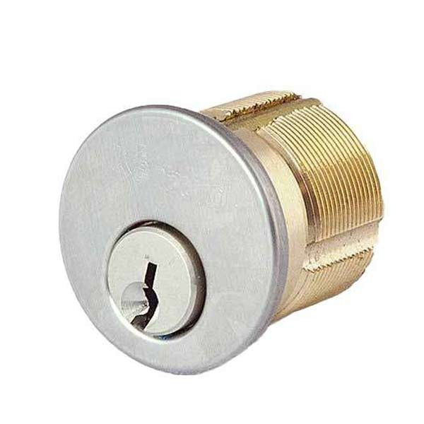 Premium Mortise Cylinder - 2" - 26D - Satin Chrome - (KW1)