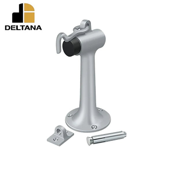 Deltana - Floor Mount - 6" Bumper w/ Hook - Optional Finish