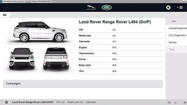 Original Dealer Tool - JLR DoIP VCI SDD Pathfinder Interface for Jaguar / Land Rover