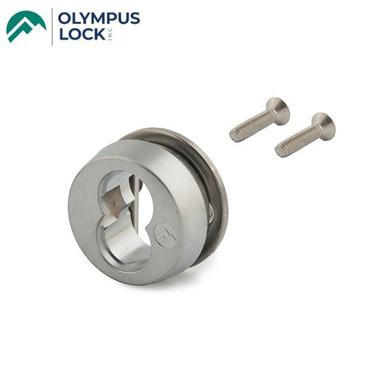 Olympus - 723S - SFIC Sliding Door Cylinder Housing - Satin Chrome