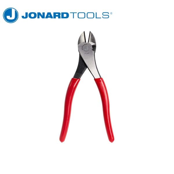 Jonard Tools - High Leverage Diagonal Cutting Pliers - Angled Head - 8"