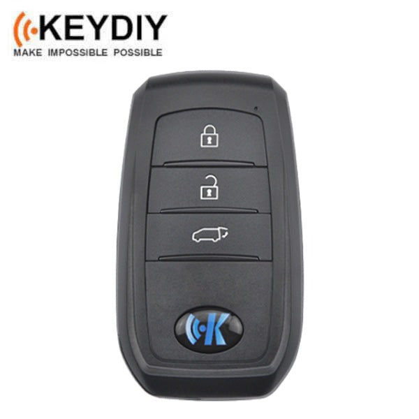 KEYDIY - 3-Button Toyota Lexus Smart Key - Toyota Style - 8A Chip (KD-TB01-03)
