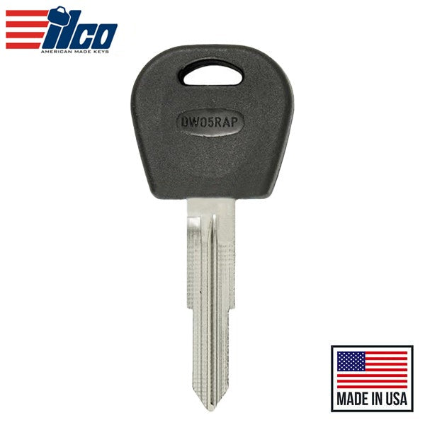 2008-2015 GM - DWO5RAP - B114R-PT - Mechanical Plastic Head Key - ILCO