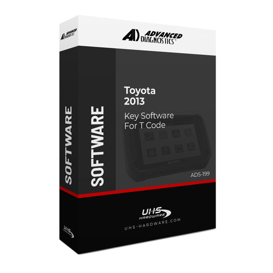 Advanced Diagnostics - ADS199 - 2013 - Toyota Key Software For T Code - PRO Level Only - Category B