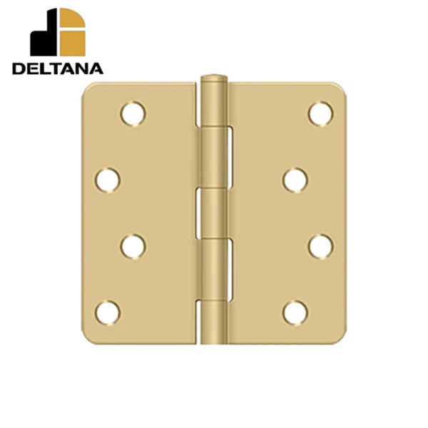 Deltana - 4" x 4" x 1/4" Radius Hinge - Residential - Optional Finish