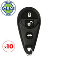 10 x 1999-2011 Subaru / 4-Button Keyless Entry Remote / PN: 88036-SC030 / NHVWB1U711 (Japan) (OEM Recase)