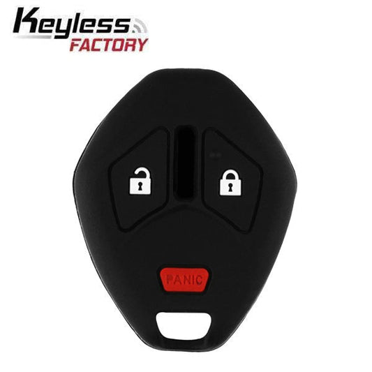 2007-2015 Mitsubishi / 3-Button Remote Head Key Silicone Cover / MIT3 / OUCG8D-620M-A (AFTERMARKET)