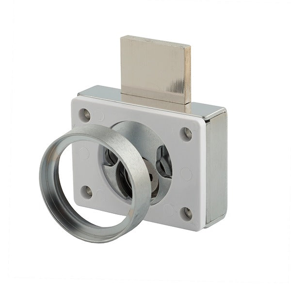 Olympus - SLT - Rim Cylinder Conversion Kit - Satin Chrome - Optional Closing Mechanism