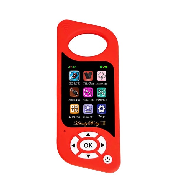 Handy Baby III - 3rd Generation - Auto Key Programmer / Cloning Device (w/ G Chip Function) - RED