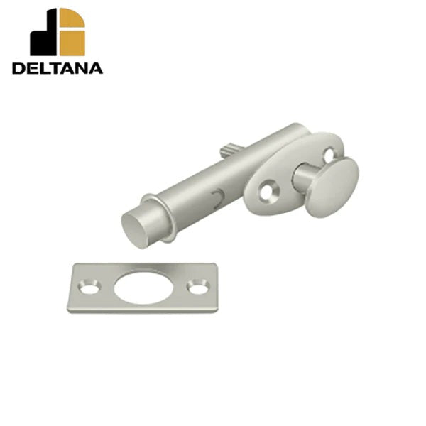 Deltana - Mortise Bolt - 1-3/4" Backset - 7/16" Bolt Throw - Optional Finish