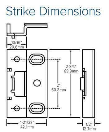 Adams Rite - P8802 - Narrow Stile - Pullman Rim Exit Device - 36" - Anodized Dark Bronze