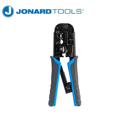 Jonard Tools - 6-in-1 Crimping Tool - RJ45 Pass-through & RJ11/12 Modular